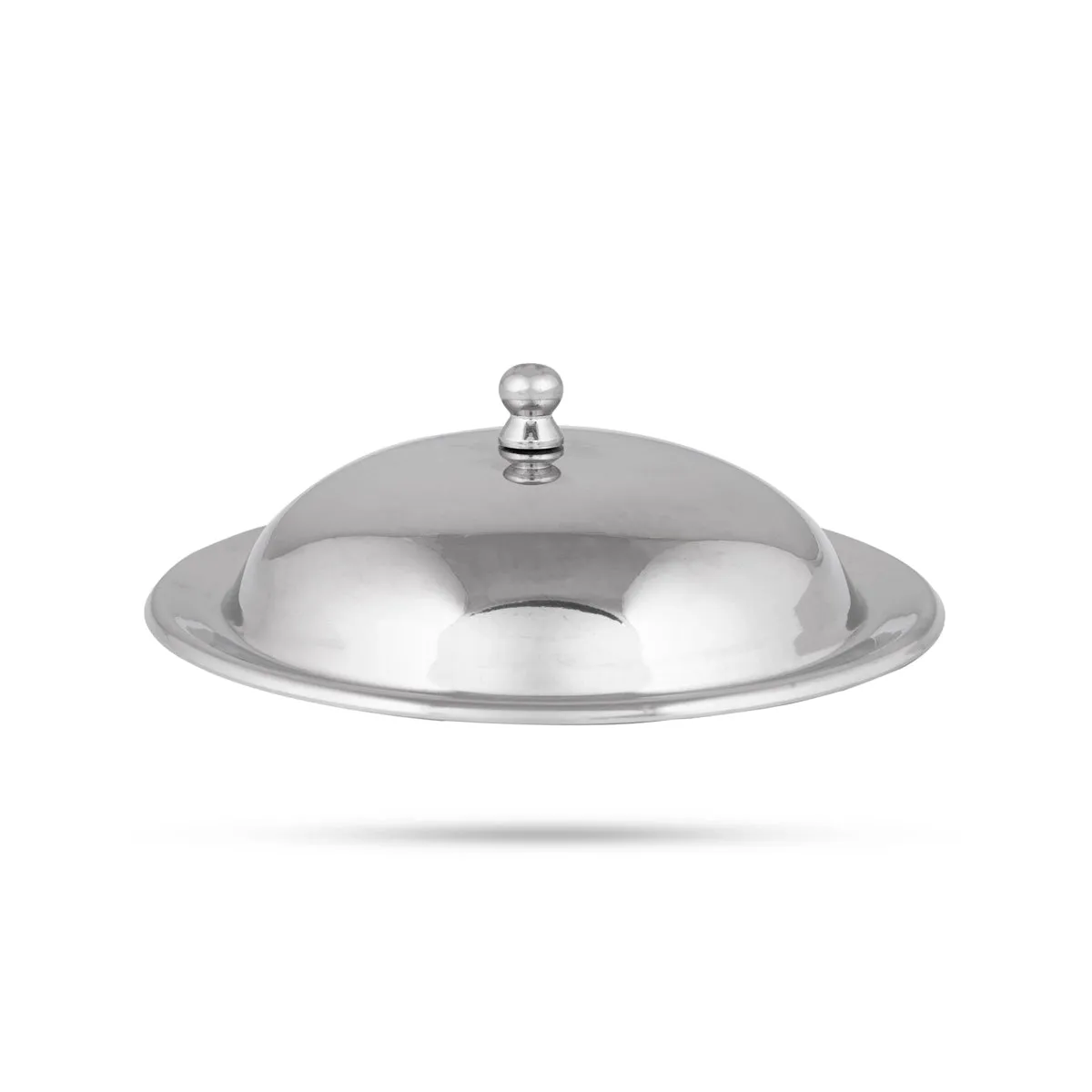 Pot With Lid - 6 x 5.5 Inches | Stainless Steel Cookware/ Stainless Steel Pot for Home/ 415 Gms Approx