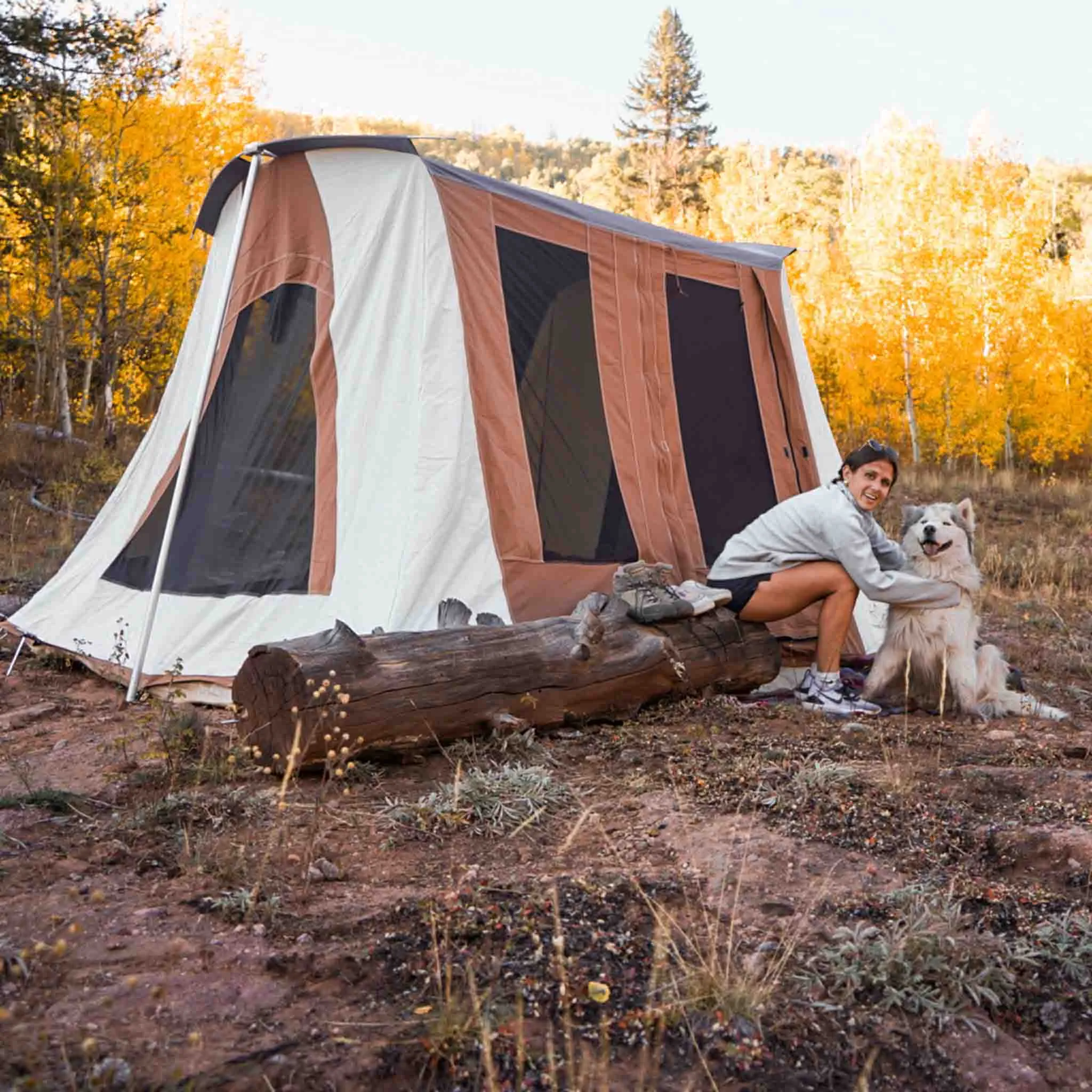 Prota Canvas Tent Deluxe 10'x10'