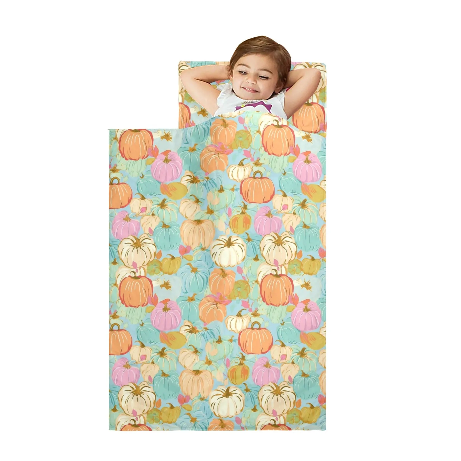 Pumpkin Patch 2 Kids' Long Sleeping Bag | Lightweight and Durable Sleeping Bag for Kids | Perfect Autumn Gifts