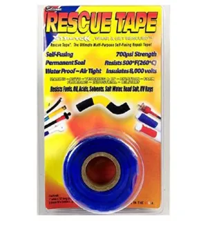 Rescue Tape Self-Fusing 700psi Strength Multi-Purpose Repair Tools
