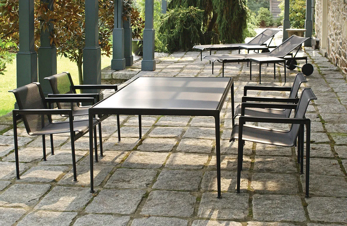 Schultz 1966 Dining Chair with Arms Outdoor