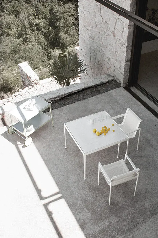 Schultz 1966 Dining Chair with Arms Outdoor