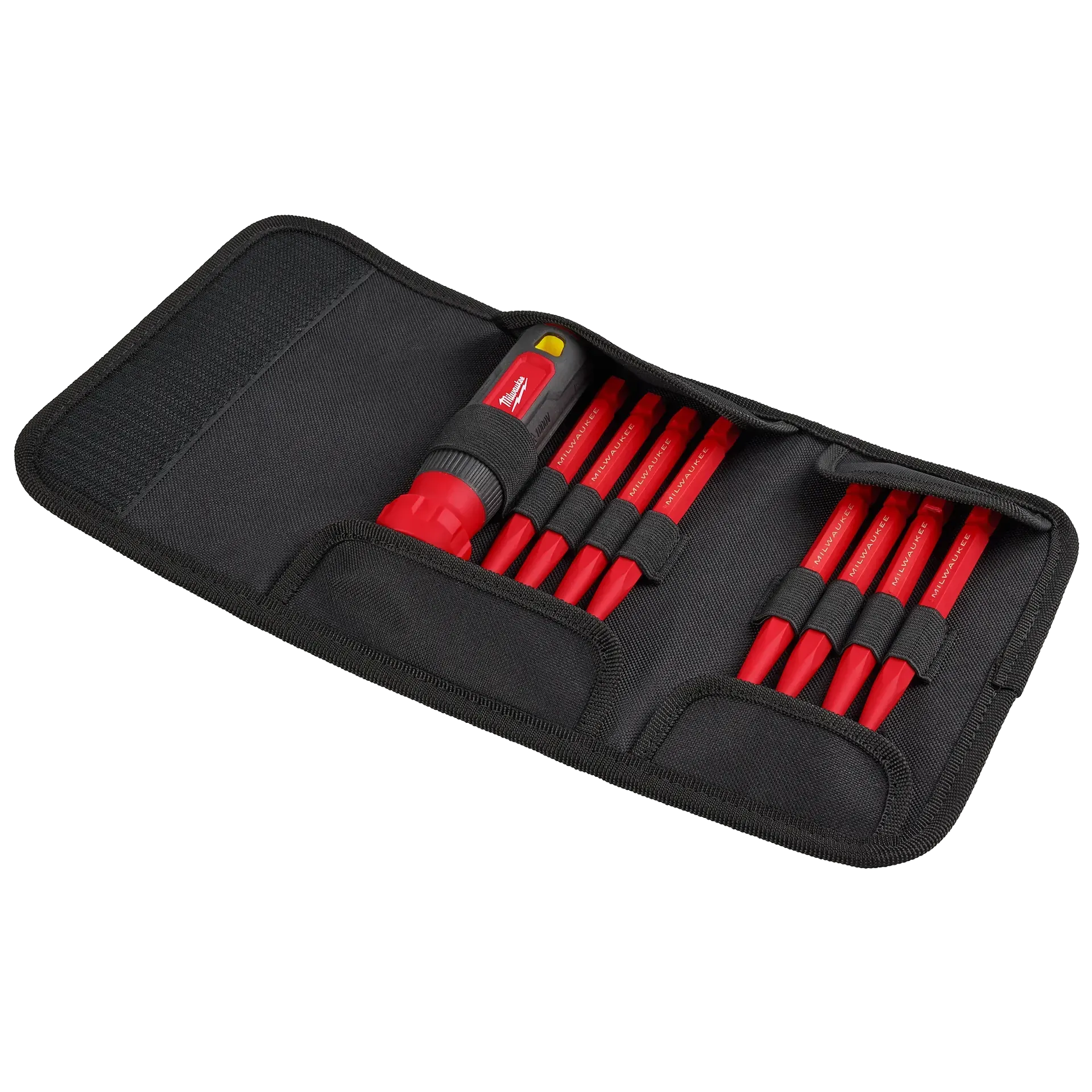 Screwdriver - Milwaukee 8-in-1 1000V Insulated Slim Tip Multi-Bit Screwdriver, 48-22-2218