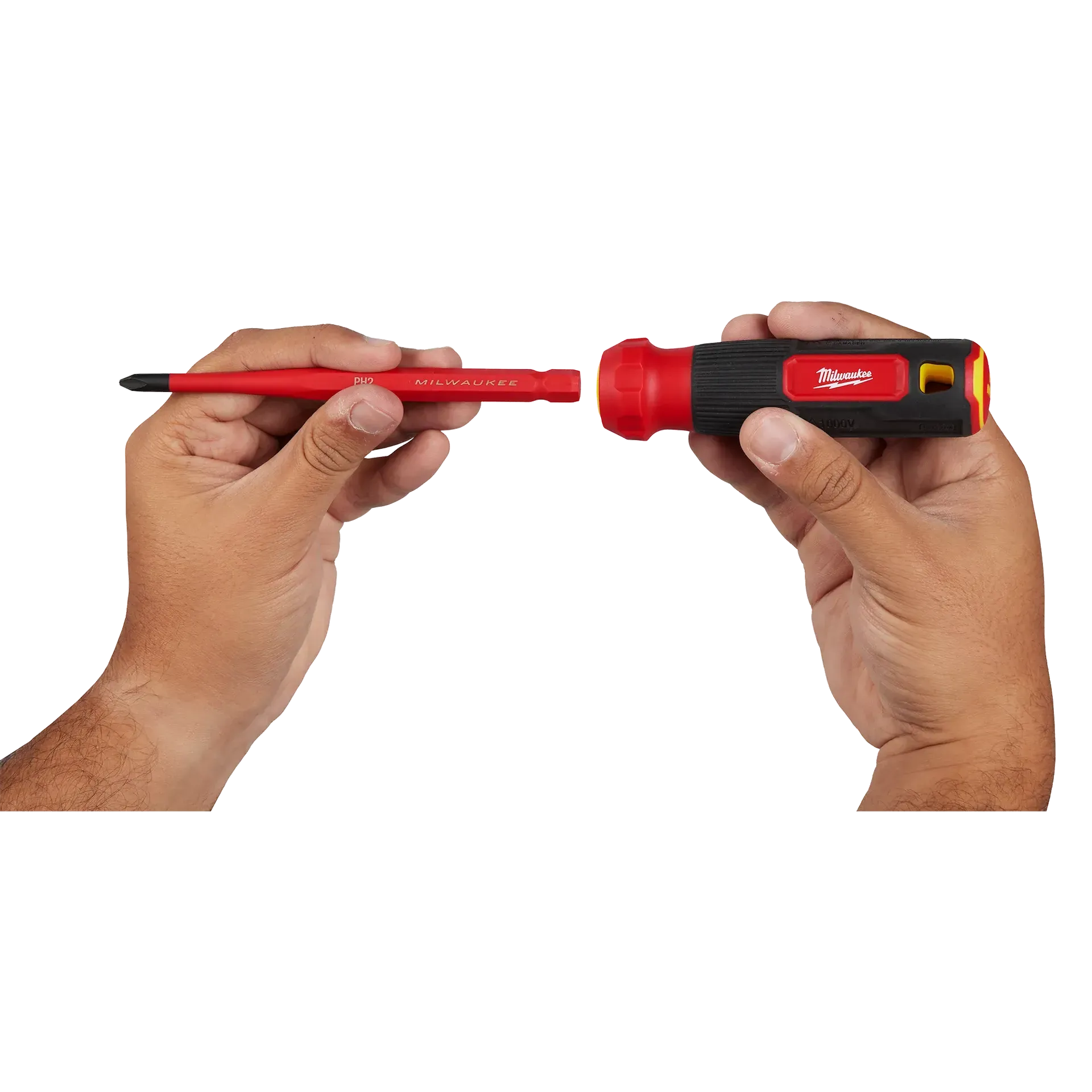 Screwdriver - Milwaukee 8-in-1 1000V Insulated Slim Tip Multi-Bit Screwdriver, 48-22-2218
