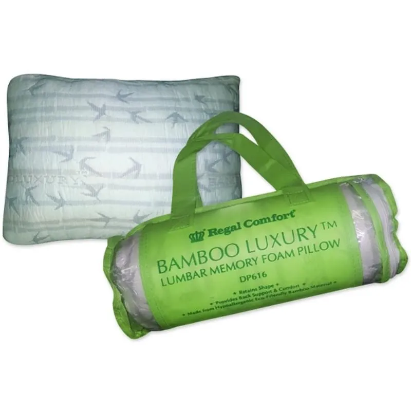 Shredded Memory Foam Lumbar Pillow DP616