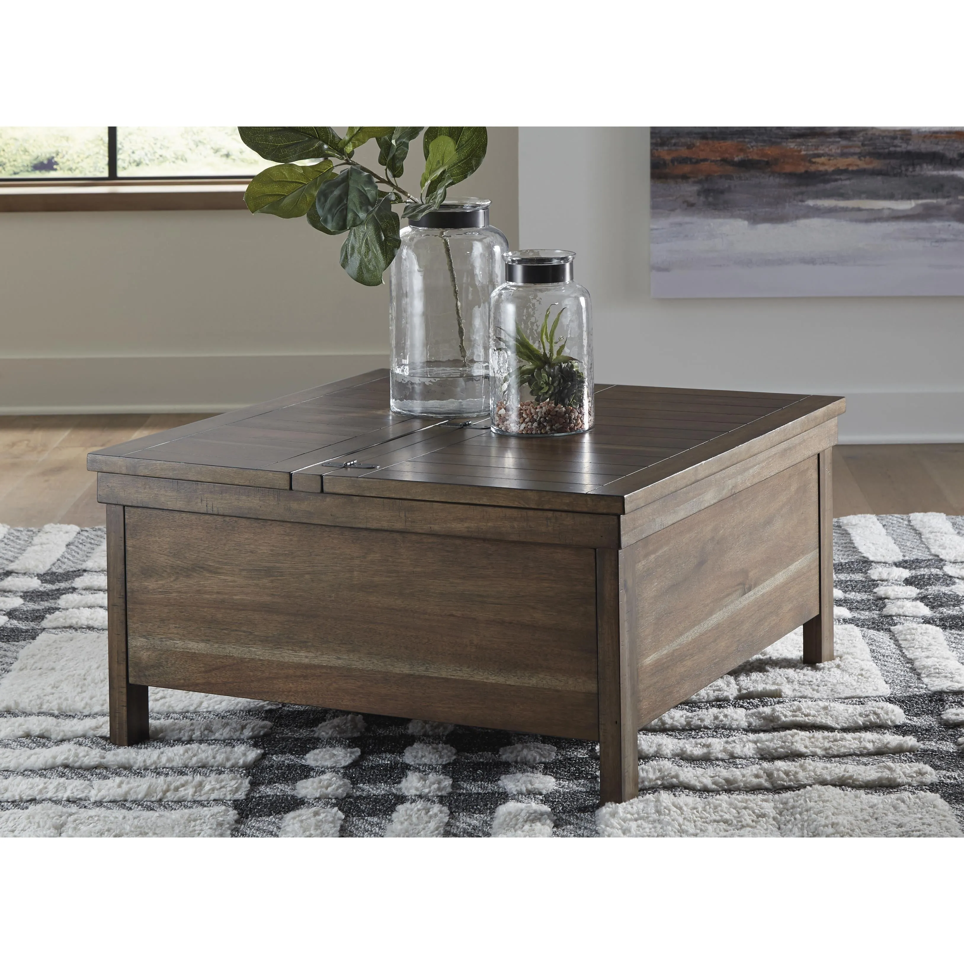 Signature Design by Ashley Moriville Lift Top Cocktail Table T731-9