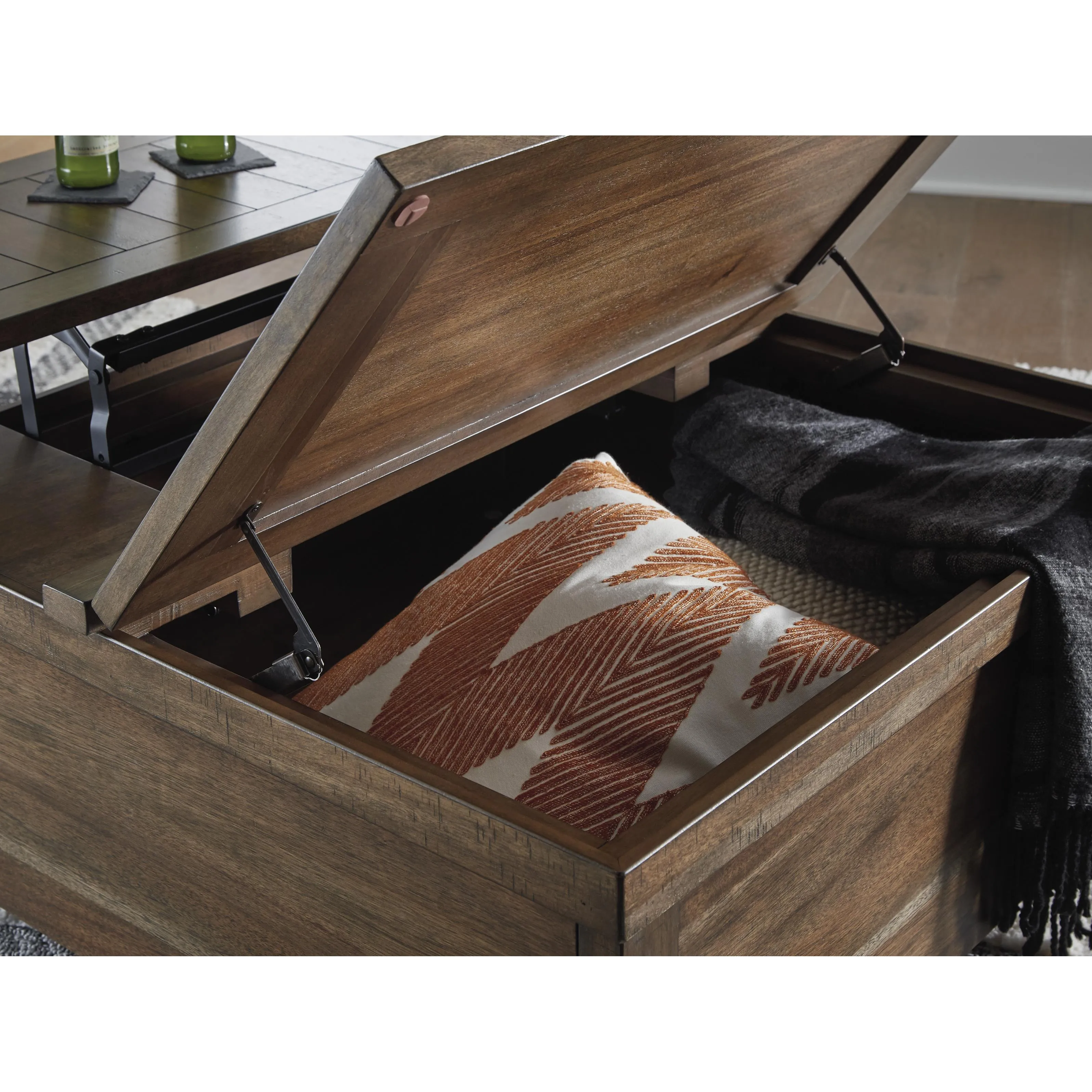 Signature Design by Ashley Moriville Lift Top Cocktail Table T731-9