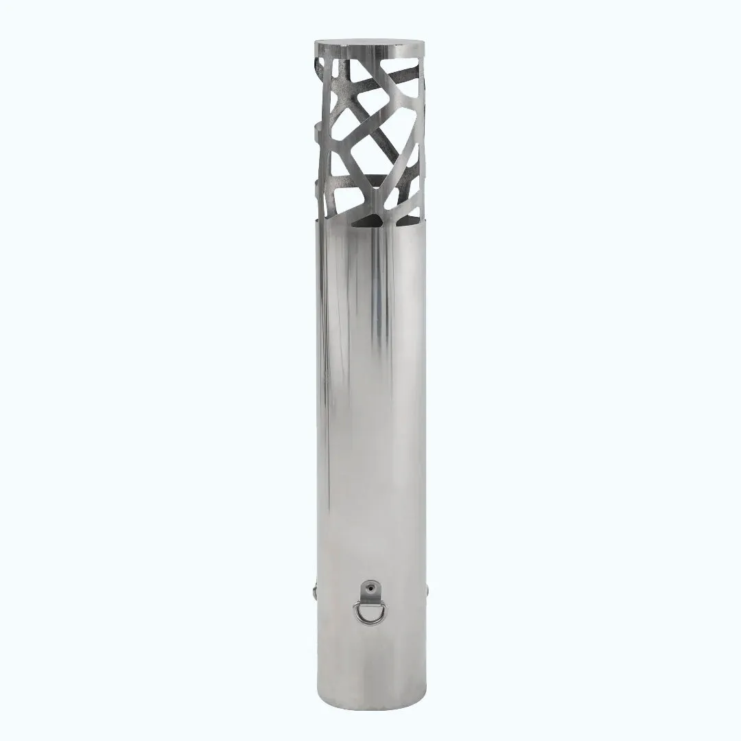 Small Wood Stove With Fire-Resistant Glass "Caminus S".