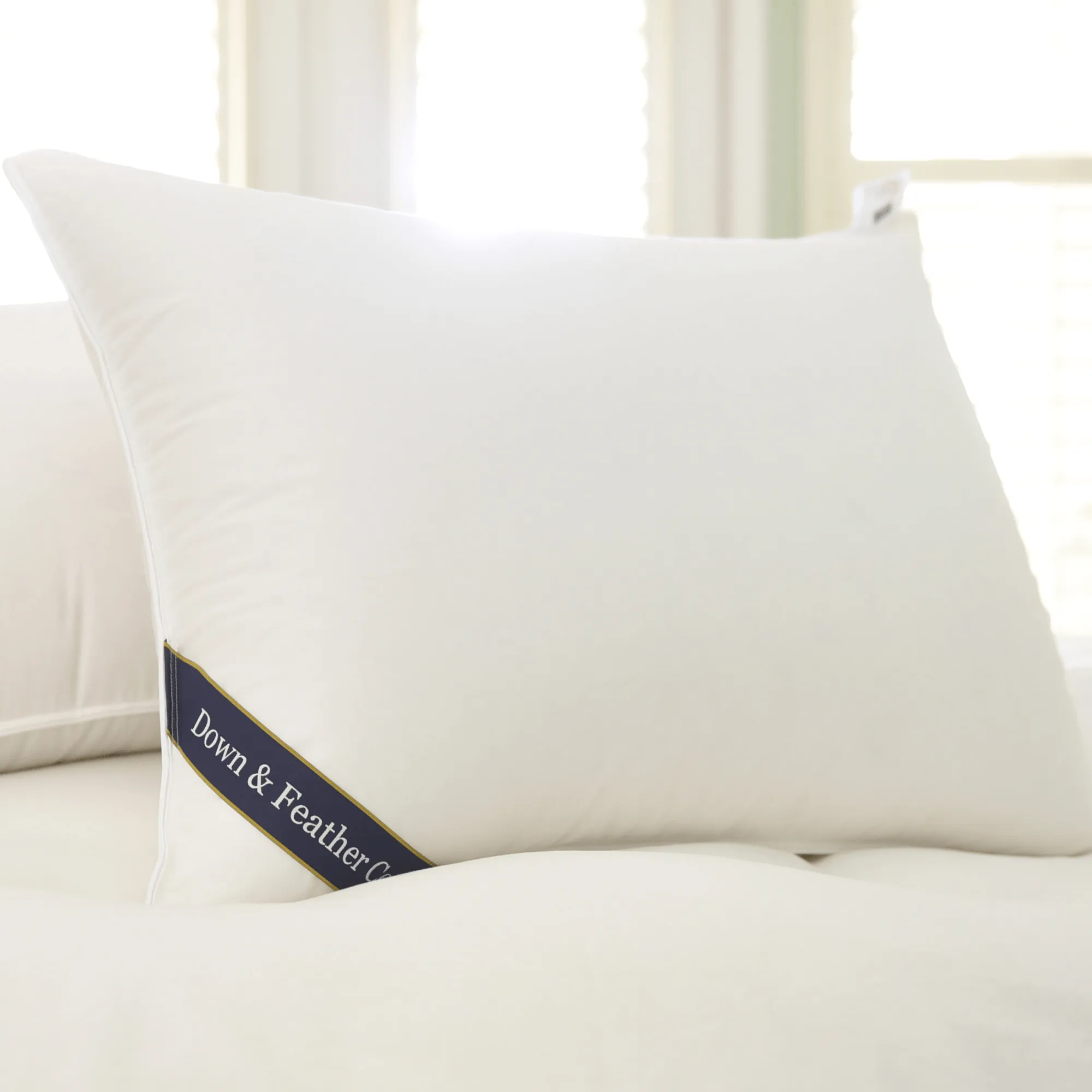 Snuggle Soft 850 Fill Power Goose Down Pillows - Standard (20" x 26")