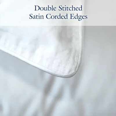 Snuggle Soft Classic Down Feather Pillow King Size - Medium (33oz)