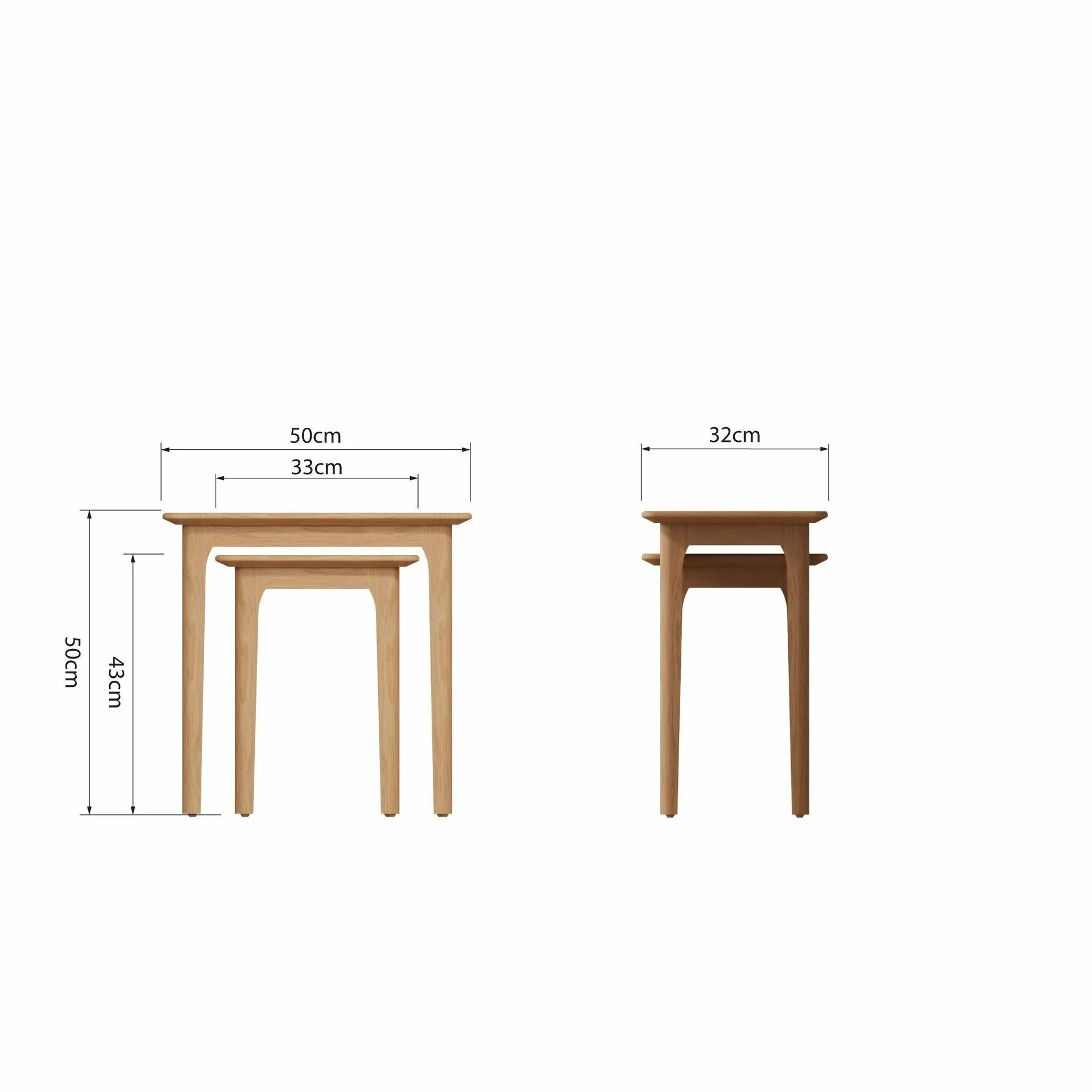 Stockholm Nest of 2 Tables