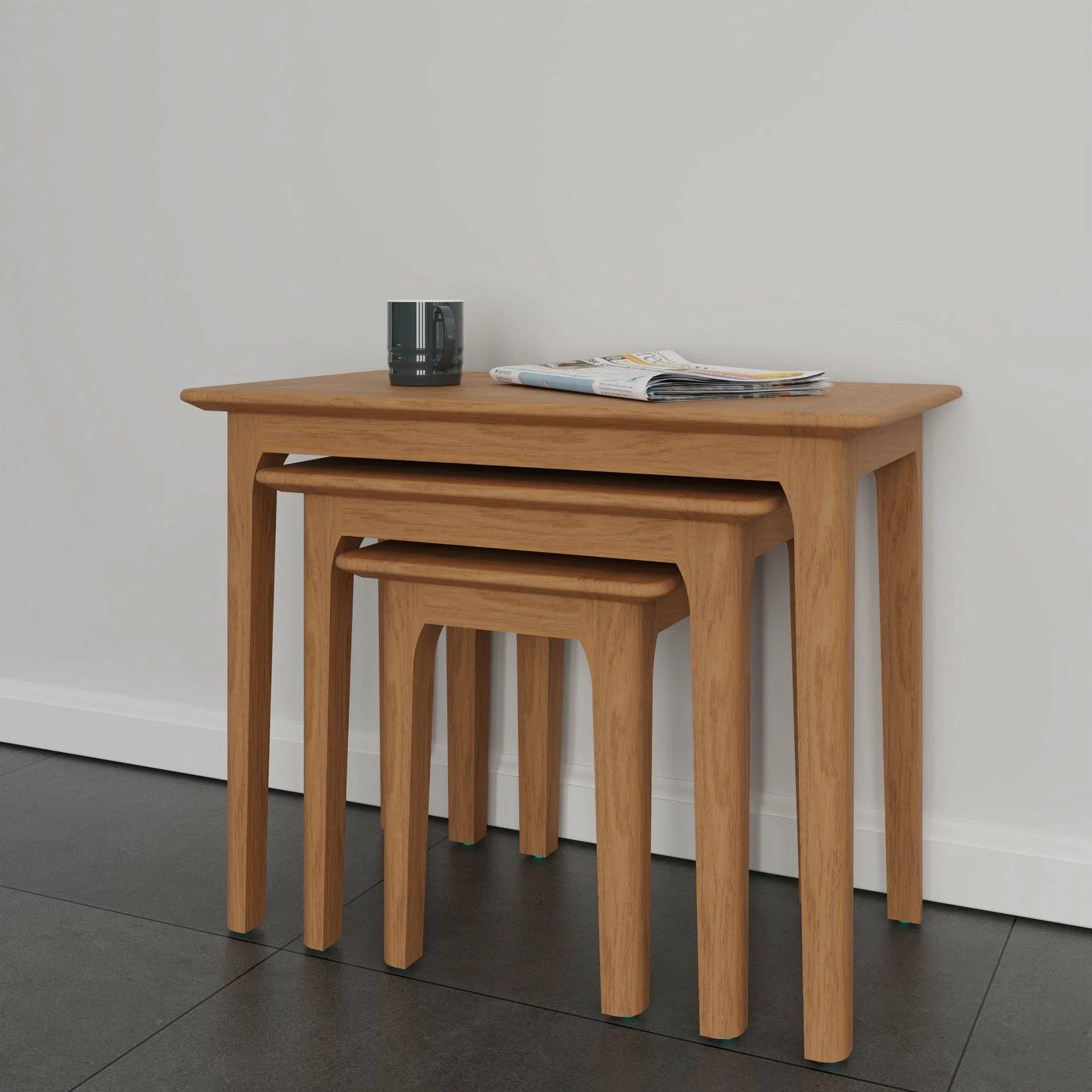 Stockholm Nest of 3 Tables