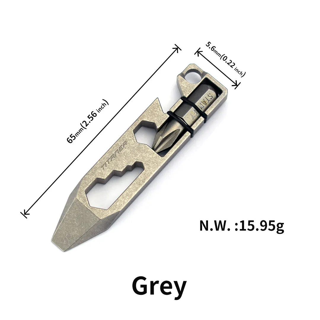 Titanium Multifunctional Pry Tool