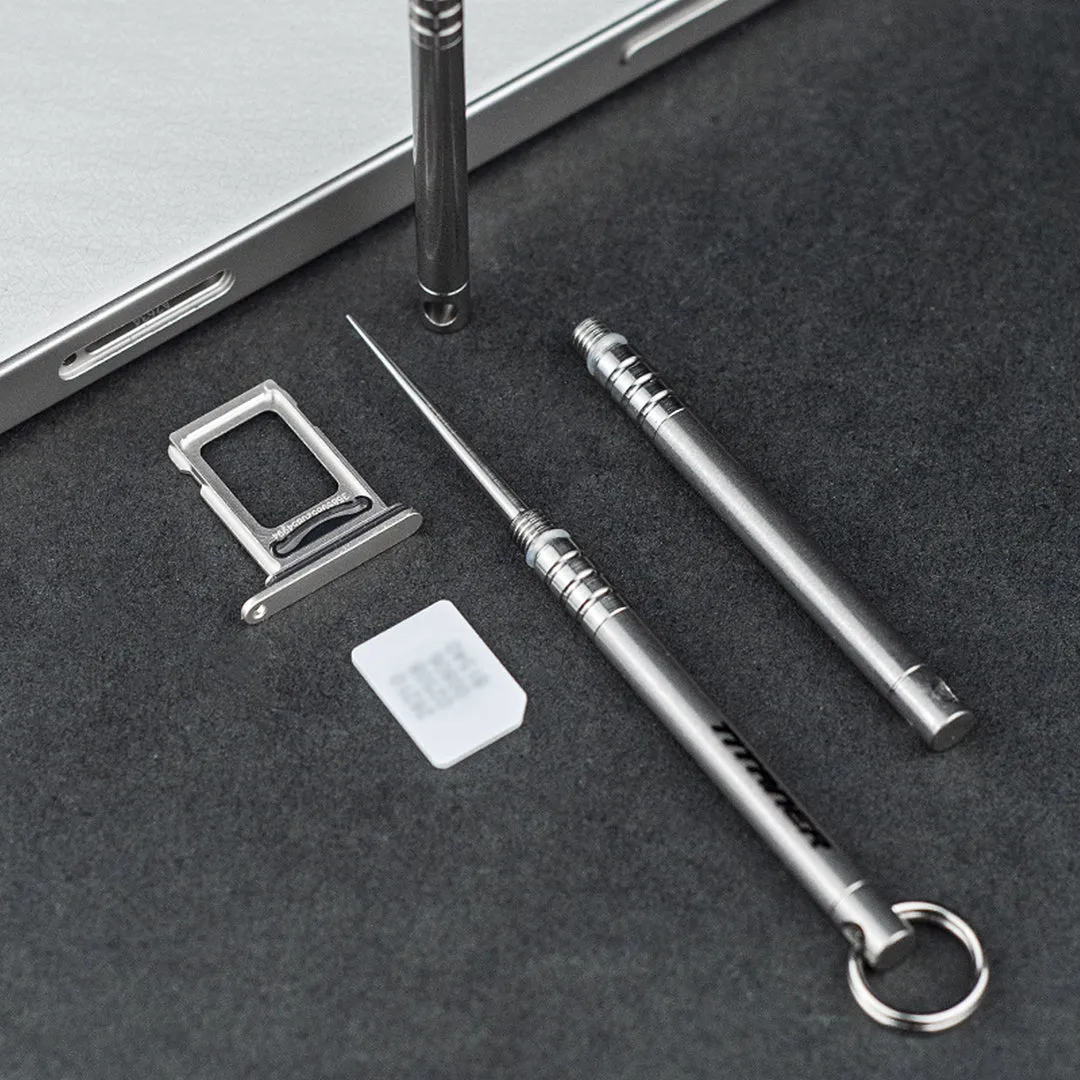 Titanium SIM Card Ejection Pin