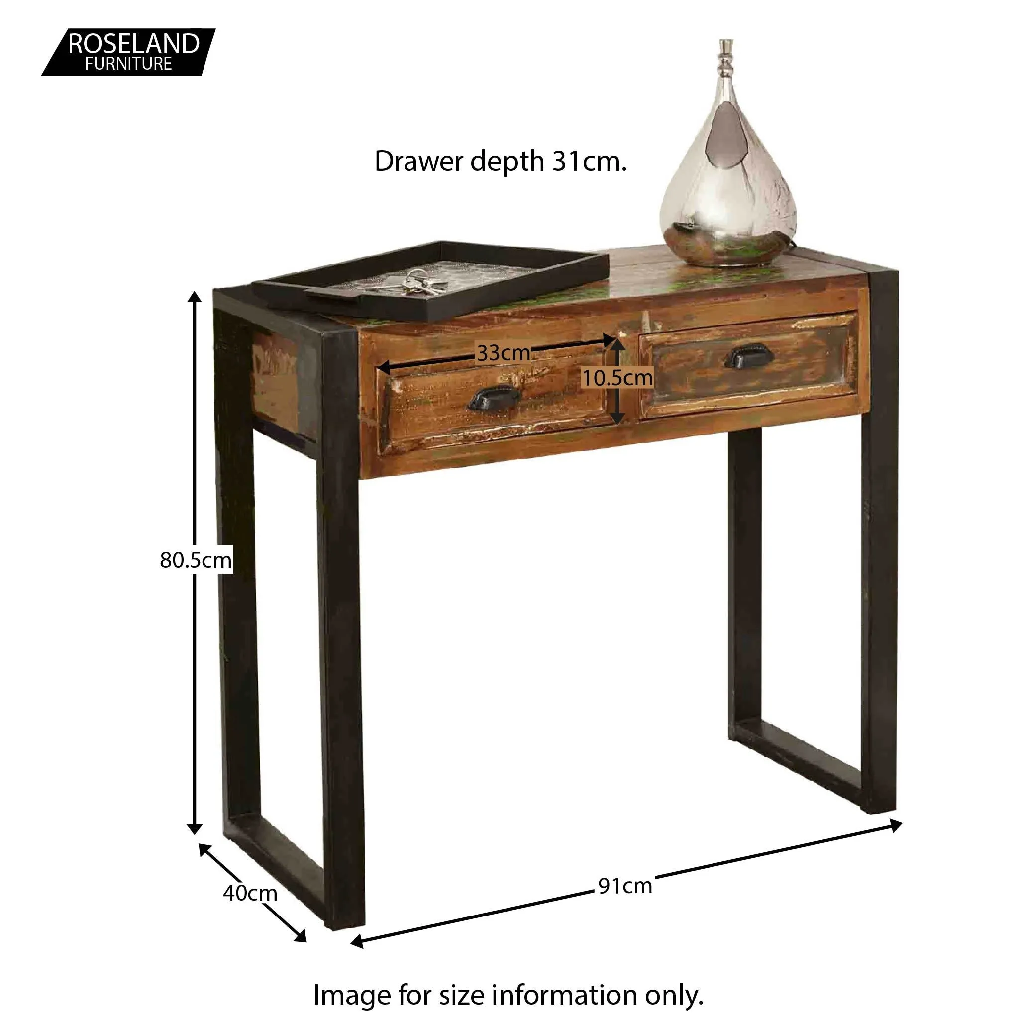 Urban Chic Console Table