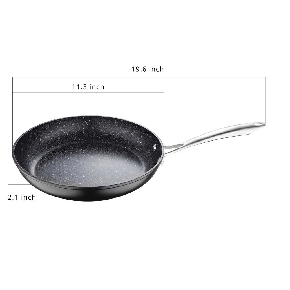 Vital by MasterPRO - 11" Forged Aluminum Titanium-Reinforced Non Stick Fry Pan