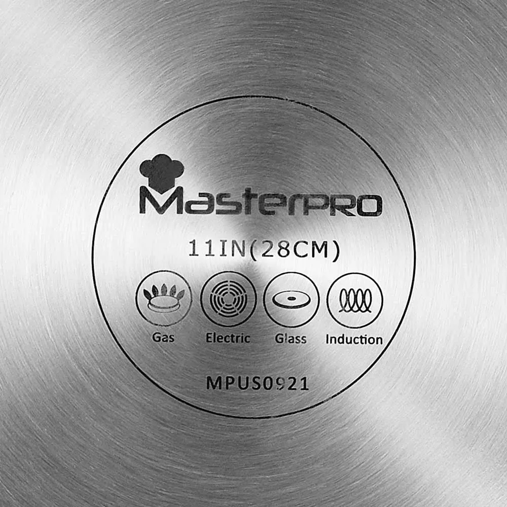 Vital by MasterPRO - 11" Forged Aluminum Titanium-Reinforced Non Stick Fry Pan