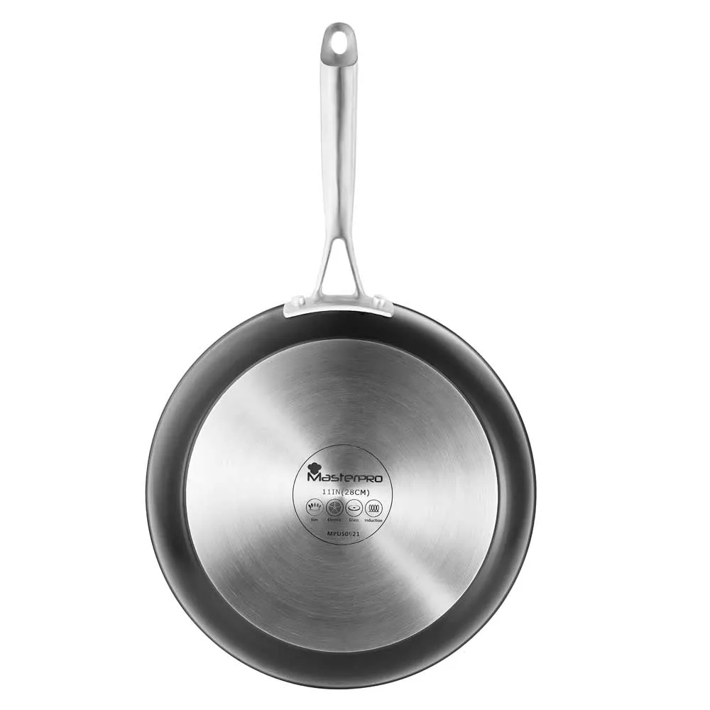 Vital by MasterPRO - 11" Forged Aluminum Titanium-Reinforced Non Stick Fry Pan